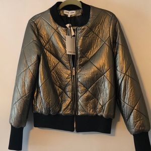 John + jenn metallic jacket